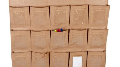 Hessian Pockets - 20 Pockets